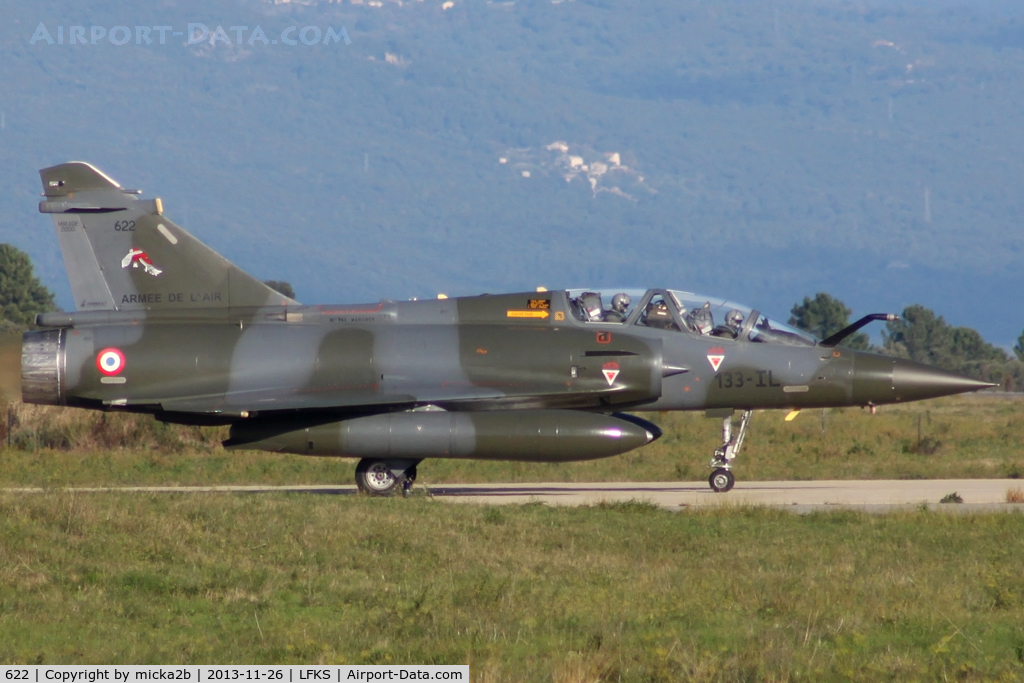 622, Dassault Mirage 2000D C/N 422, Taxiing