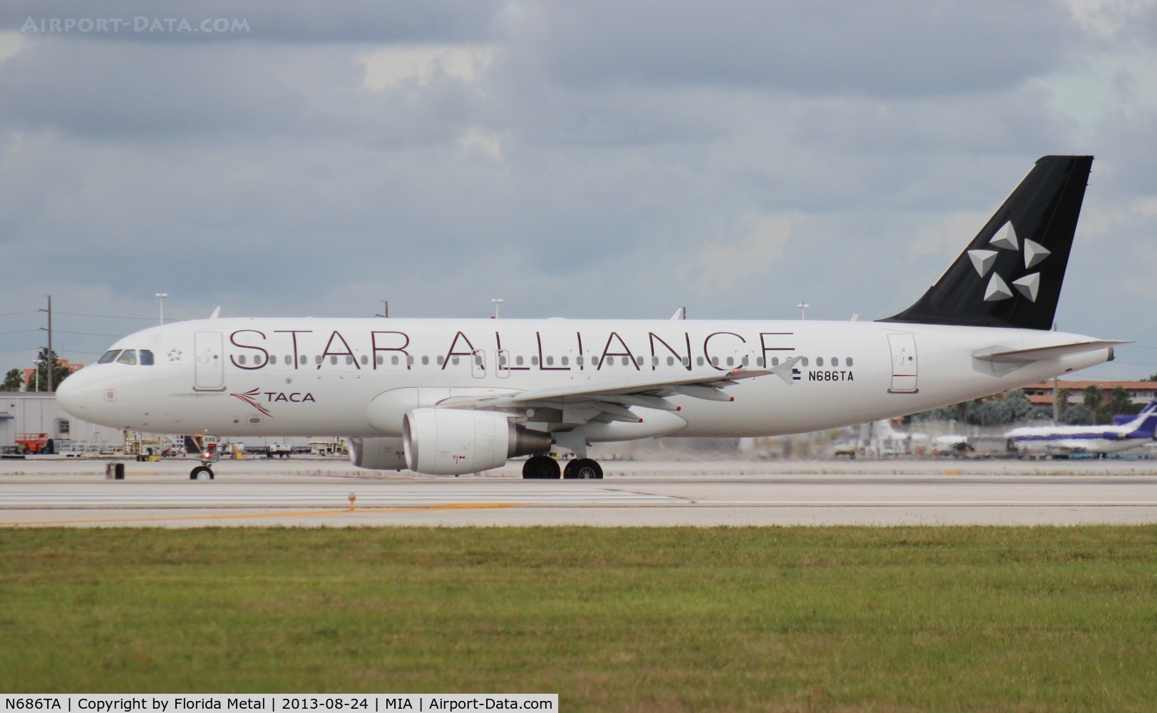 N686TA, 2012 Airbus A320-214 C/N 5238, Taca Star Alliance A320