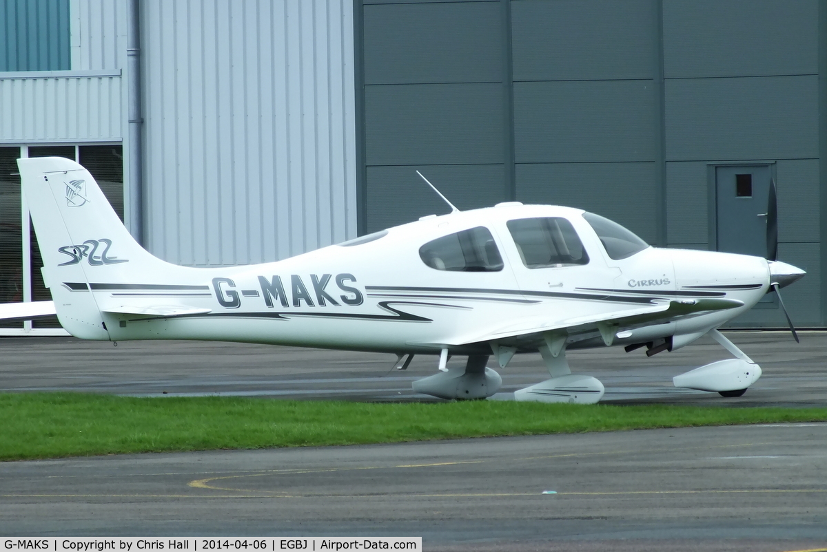 G-MAKS, 2002 Cirrus SR22 C/N 0367, Amey Aviation