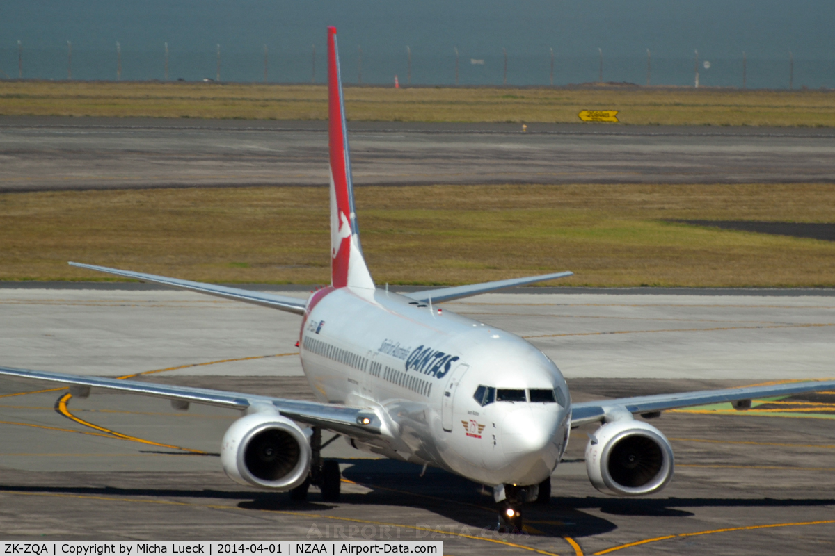 ZK-ZQA, 2009 Boeing 737-838 C/N 34200, At Auckland