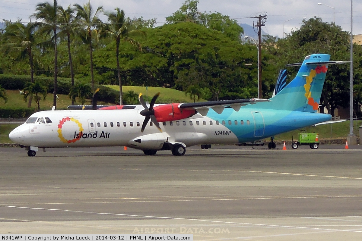 N941WP, 1993 ATR 72-212 C/N 349, At Honolulu