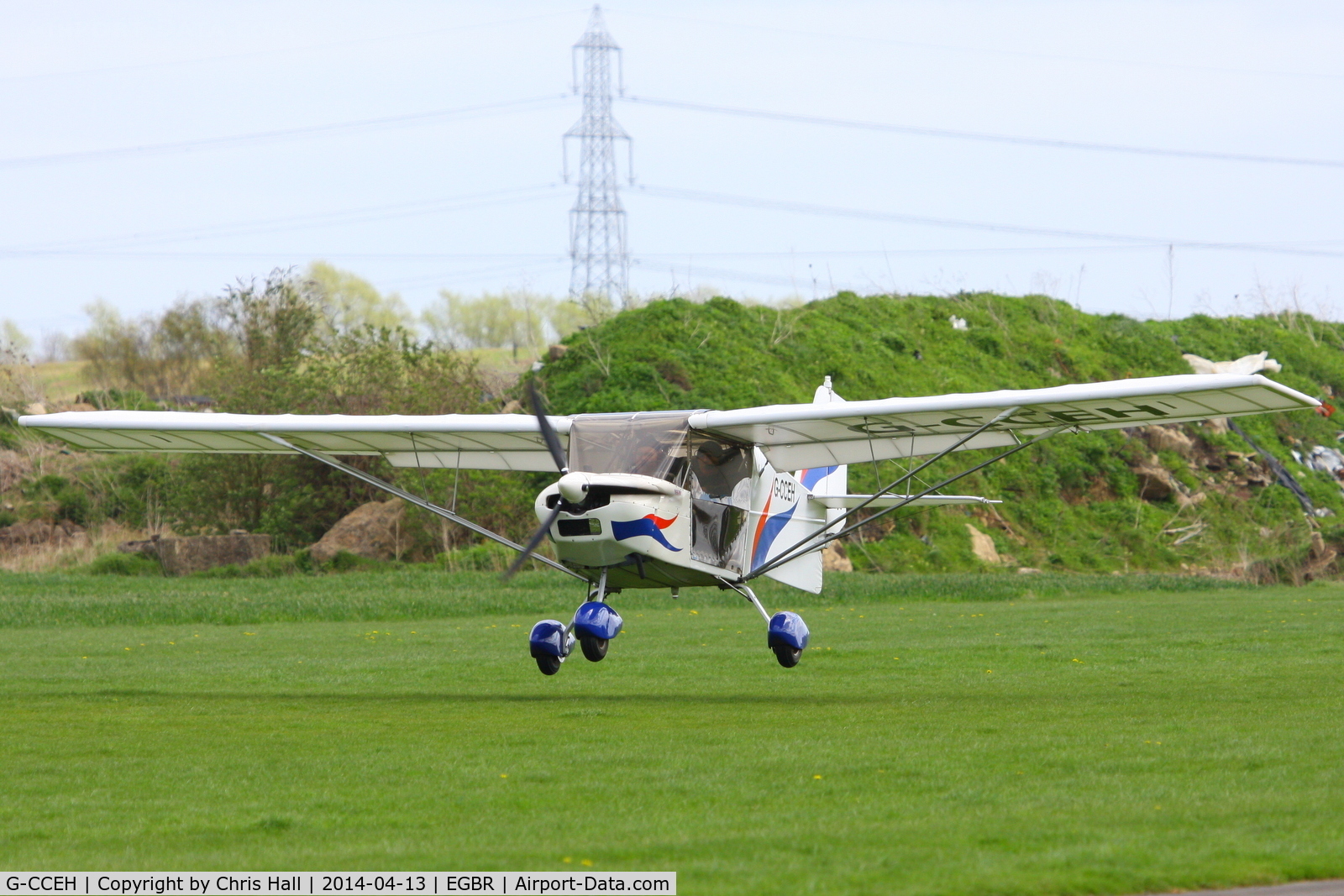 G-CCEH, 2003 Best Off Skyranger 912(2) C/N BMAA/HB/267, at Breighton's 'Early Bird' Fly-in 13/04/14