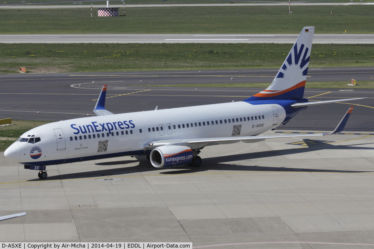 D-ASXE, 2002 Boeing 737-8CX C/N 32365, SunExpress Germany