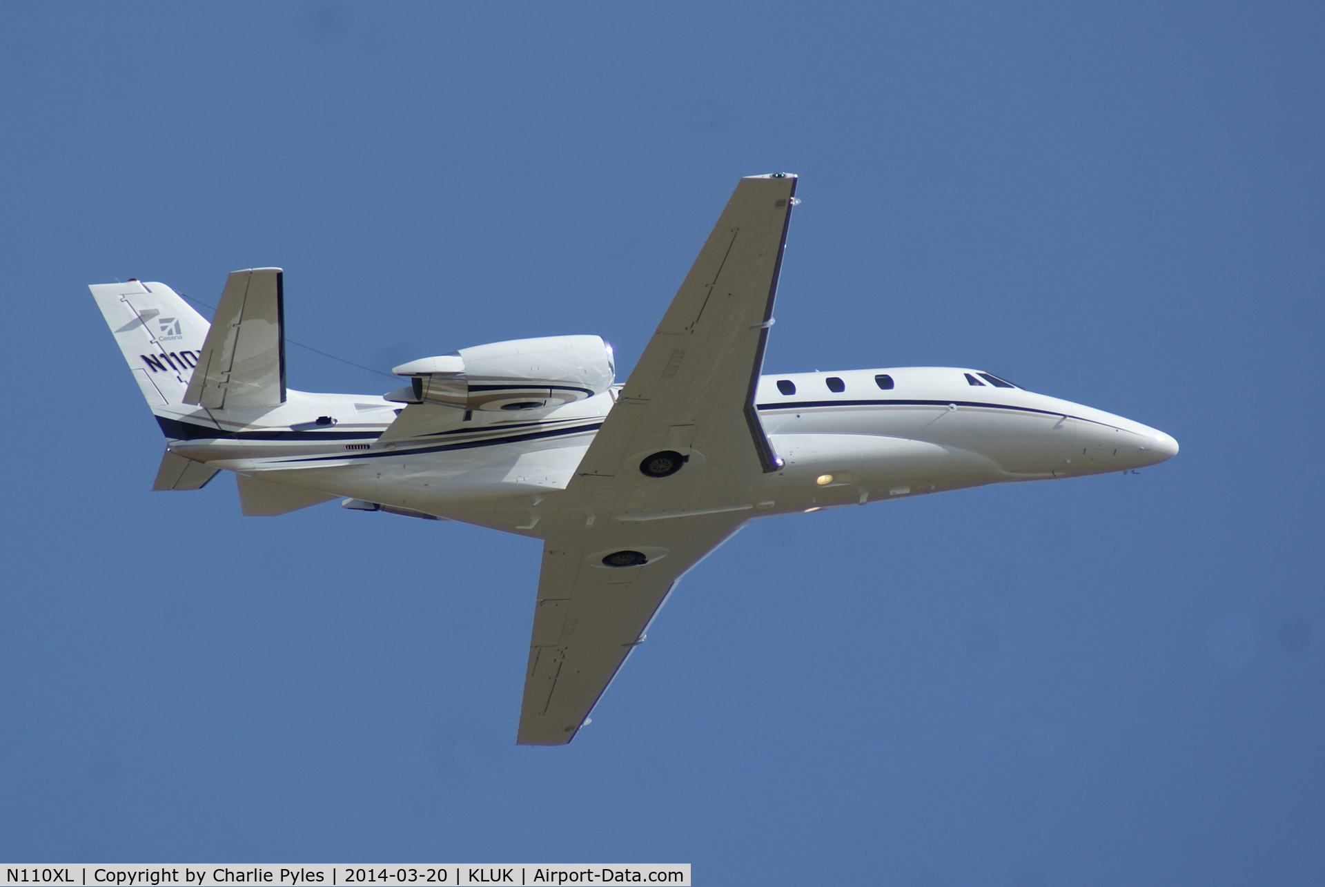 N110XL, 2012 Cessna 560XL Citation Excel C/N 560-6110, Added to a-d database for first time