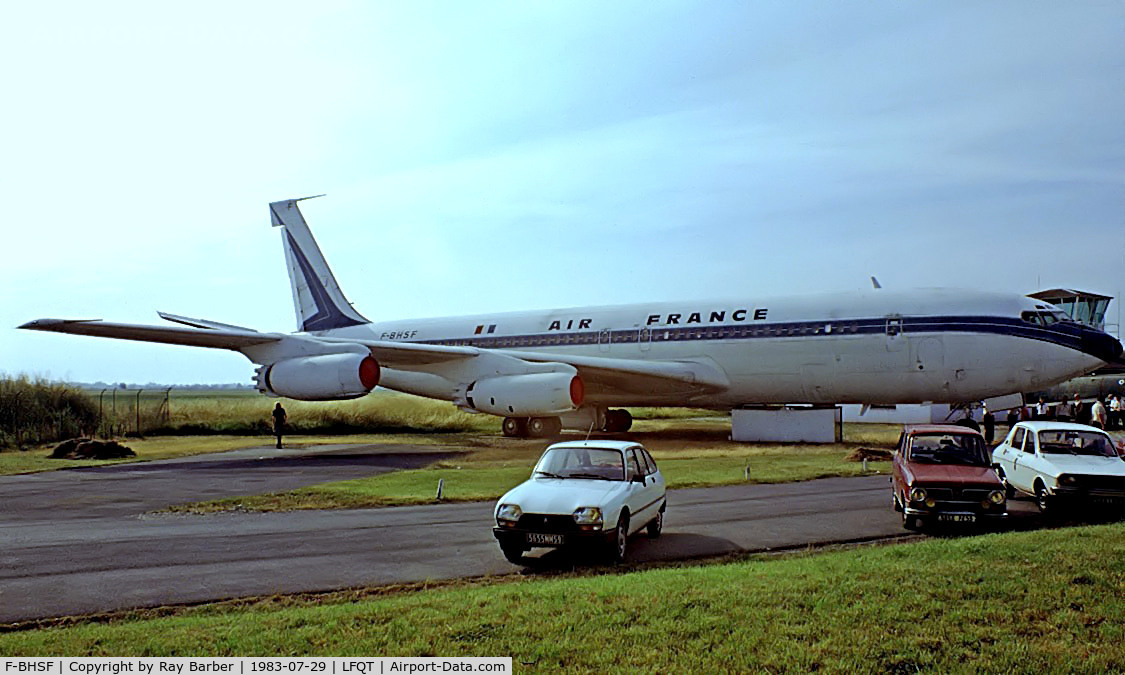 F-BHSF, 1960 Boeing 707-328B C/N 17618, Boeing 707-328 [17618] (Air France) Merville-Calonne~F 29/07/1983