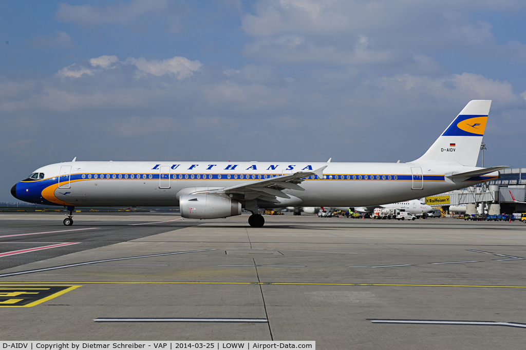 D-AIDV, 2012 Airbus A321-231 C/N 5413, Lufthansa Airbus 321
