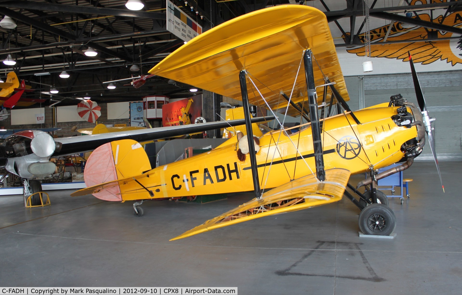 C-FADH, 1930 Fairchild KR-34C C/N 900, Fairchild KR-34-C