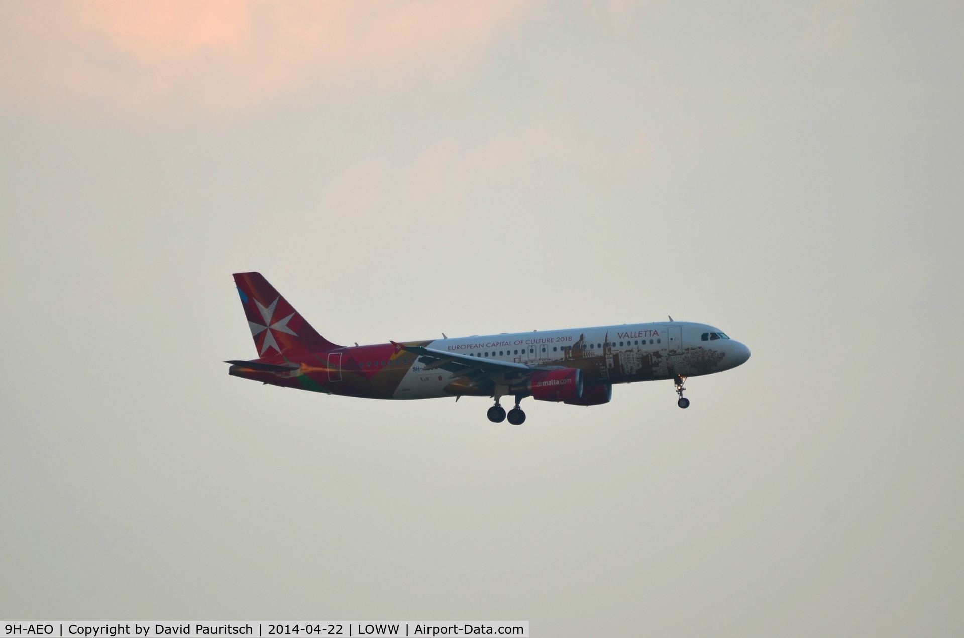 9H-AEO, 2006 Airbus A320-214 C/N 2768, Surprising visitor from Malta... :D
