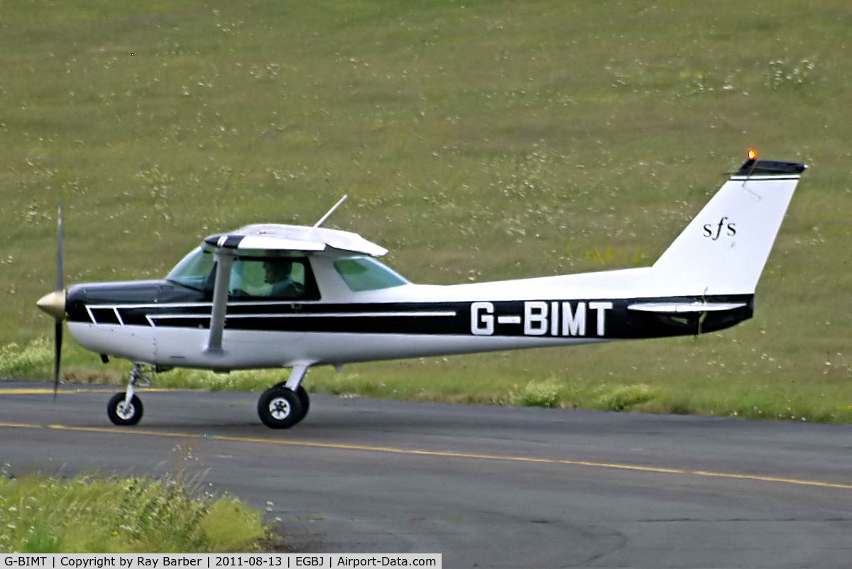 G-BIMT, 1980 Reims FA152 Aerobat C/N 0361, R/Cessna FA.152 Aerobat [0361] Staverton~G 13/08/2011