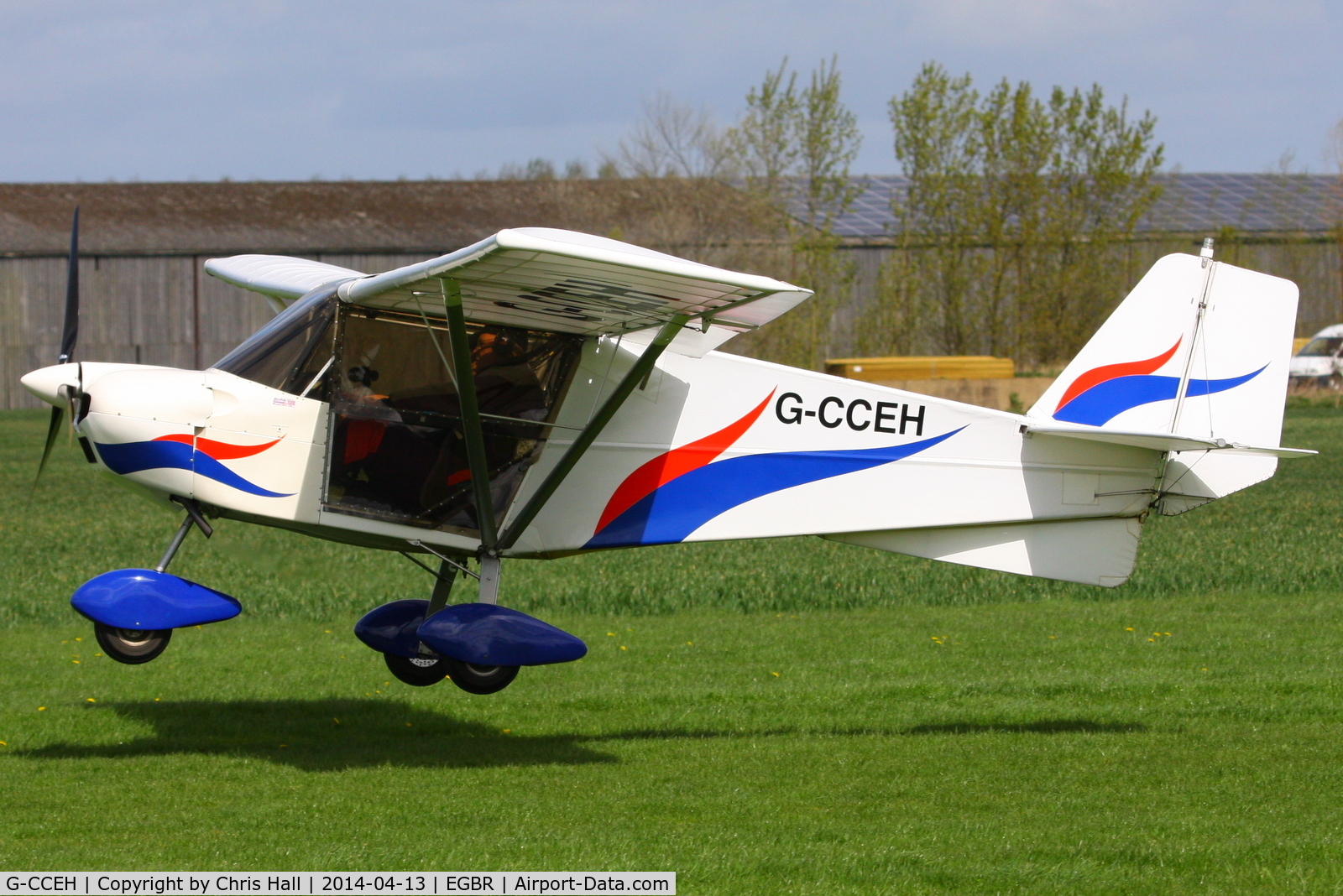 G-CCEH, 2003 Best Off Skyranger 912(2) C/N BMAA/HB/267, at Breighton's 'Early Bird' Fly-in 13/04/14