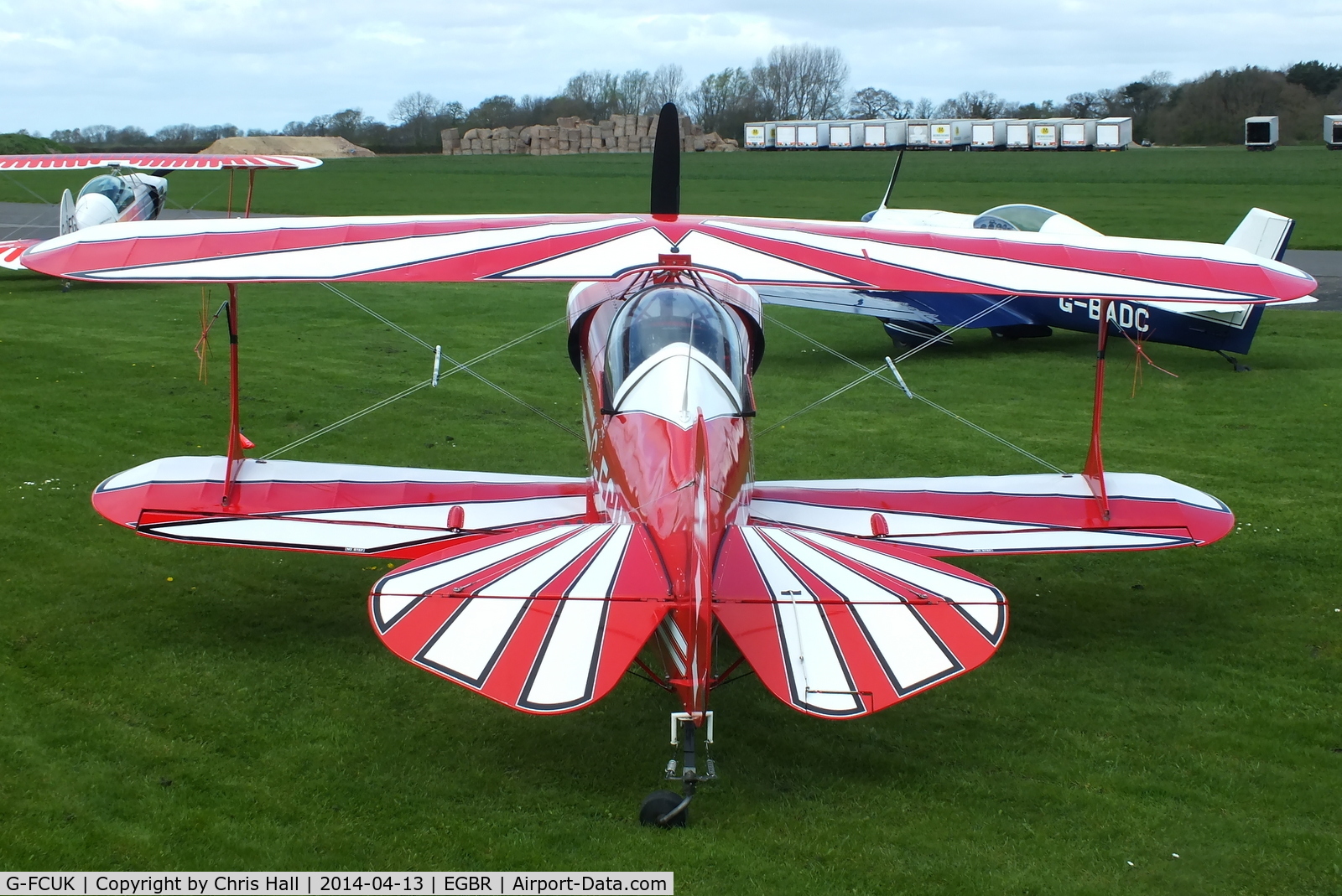 G-FCUK, 1974 Pitts S-1C Special C/N 02 (G-FCUK), at Breighton's 'Early Bird' Fly-in 13/04/14