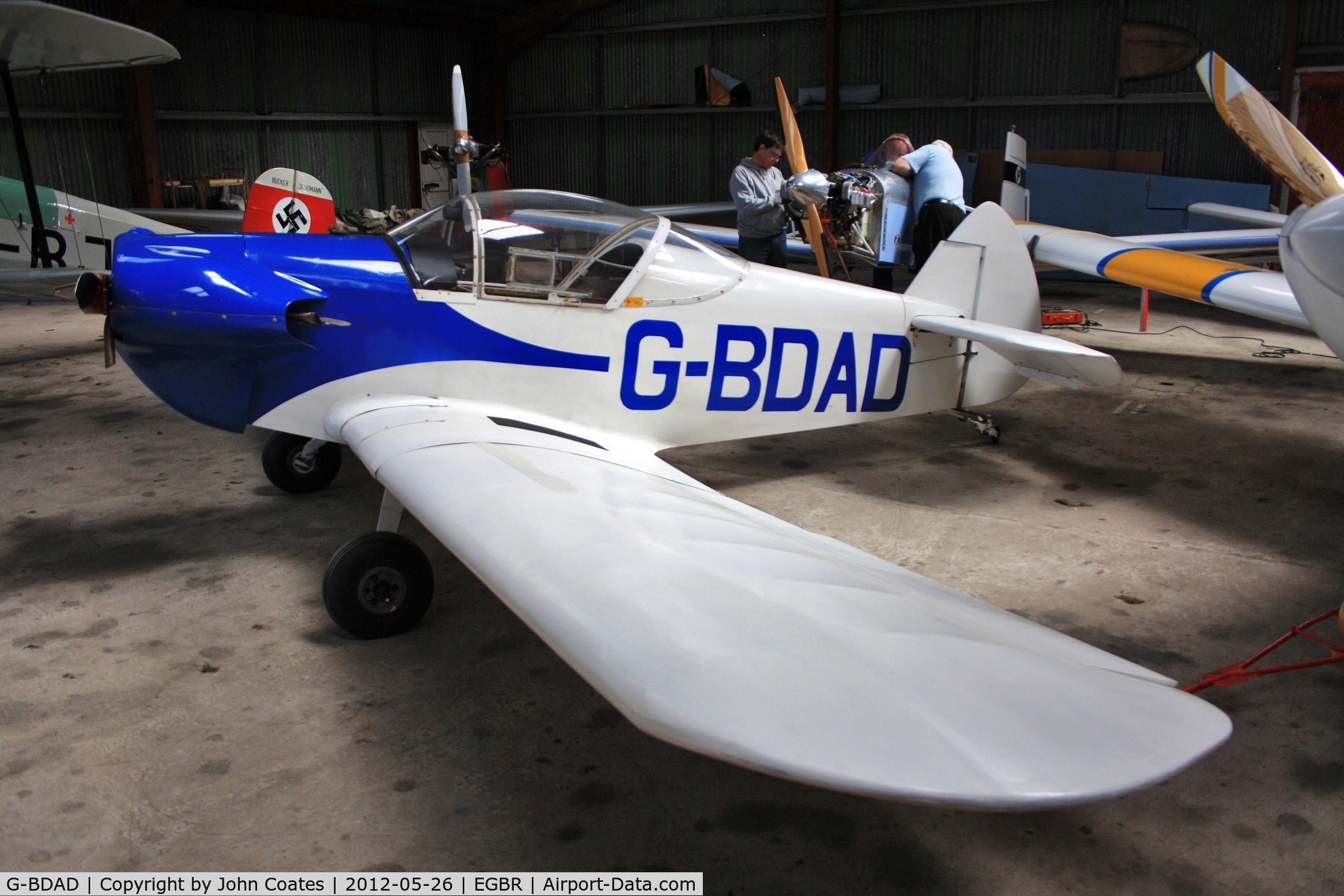G-BDAD, 1976 Taylor JT-1 Monoplane C/N PFA 1453, Resident