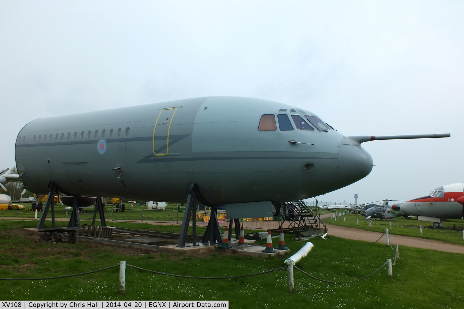 XV108, 1968 Vickers VC10 C.1K C/N 838, latest addition at the East Midlands Aeropark