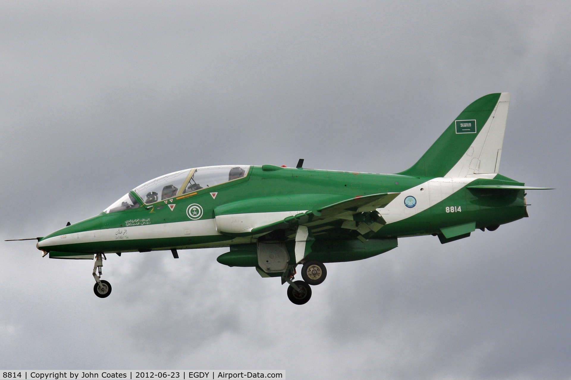 8814, British Aerospace Hawk 65A C/N SA024/328, Returning after display at RNAS day