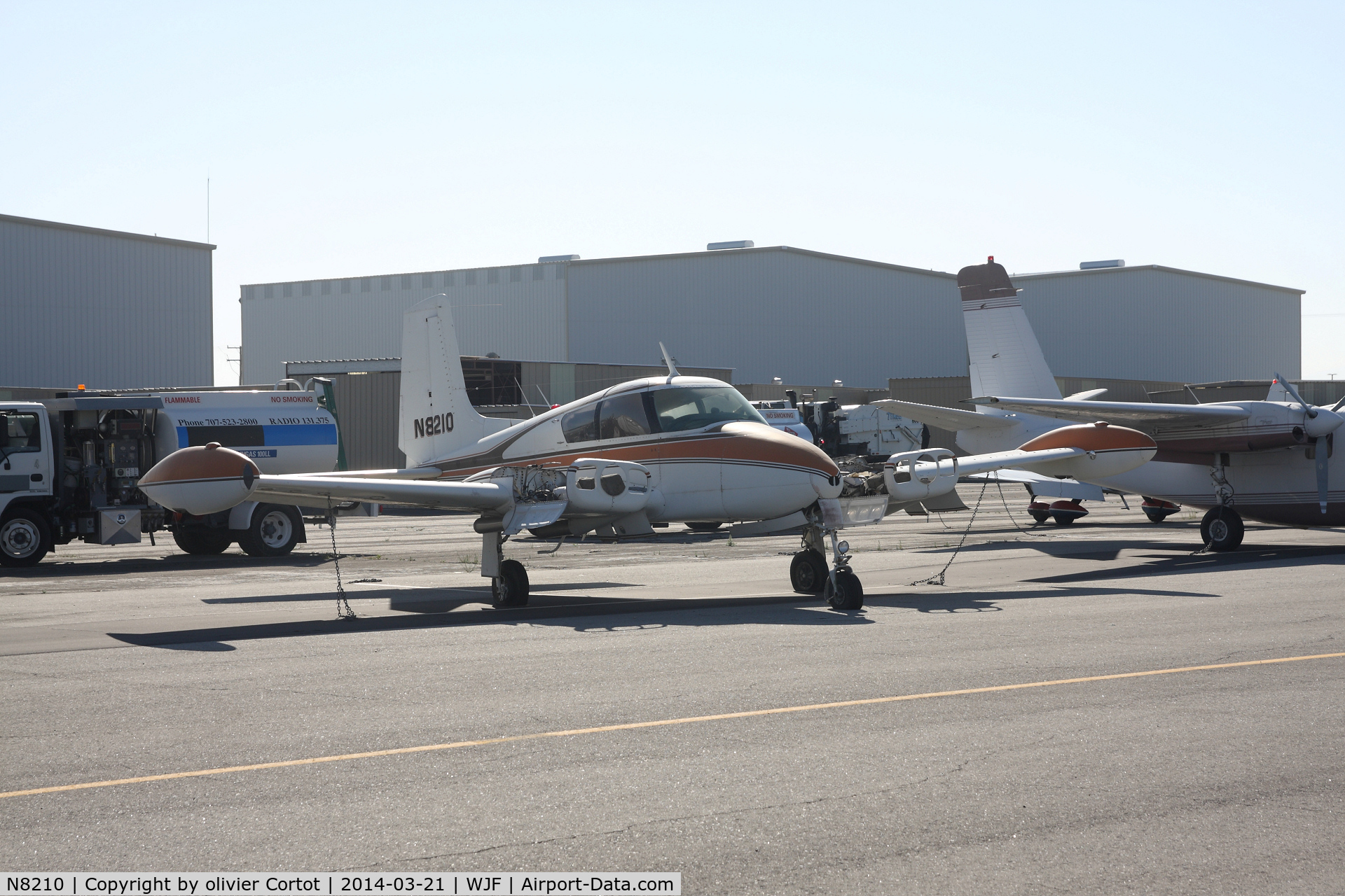 N8210, 1955 Cessna 310 C/N 35172, LA county airshow
