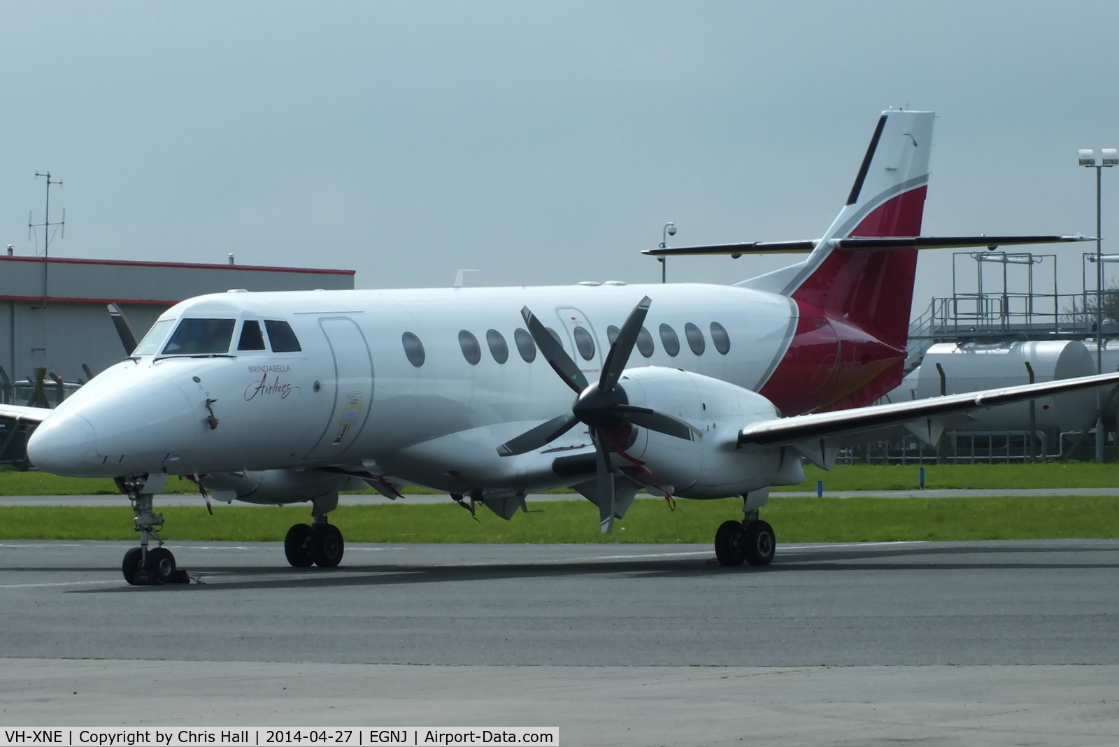 VH-XNE, 1995 British Aerospace Jetstream 41 C/N 41065, Brindabella Airlines