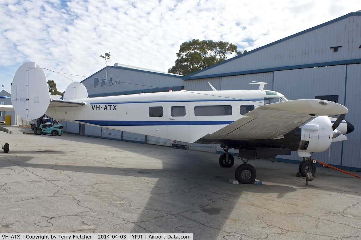 VH-ATX, 1964 Beech H18 C/N BA-704, 1964 Beech H18, c/n: BA-704 at Jandakot