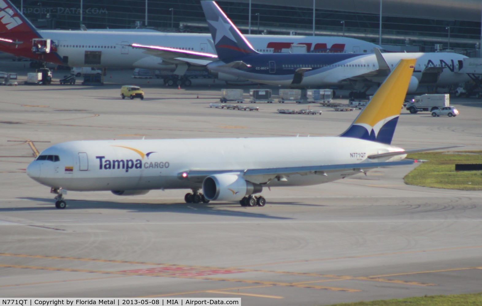 N771QT, Boeing 767-381F C/N 33404, Tampa Cargo 767-300