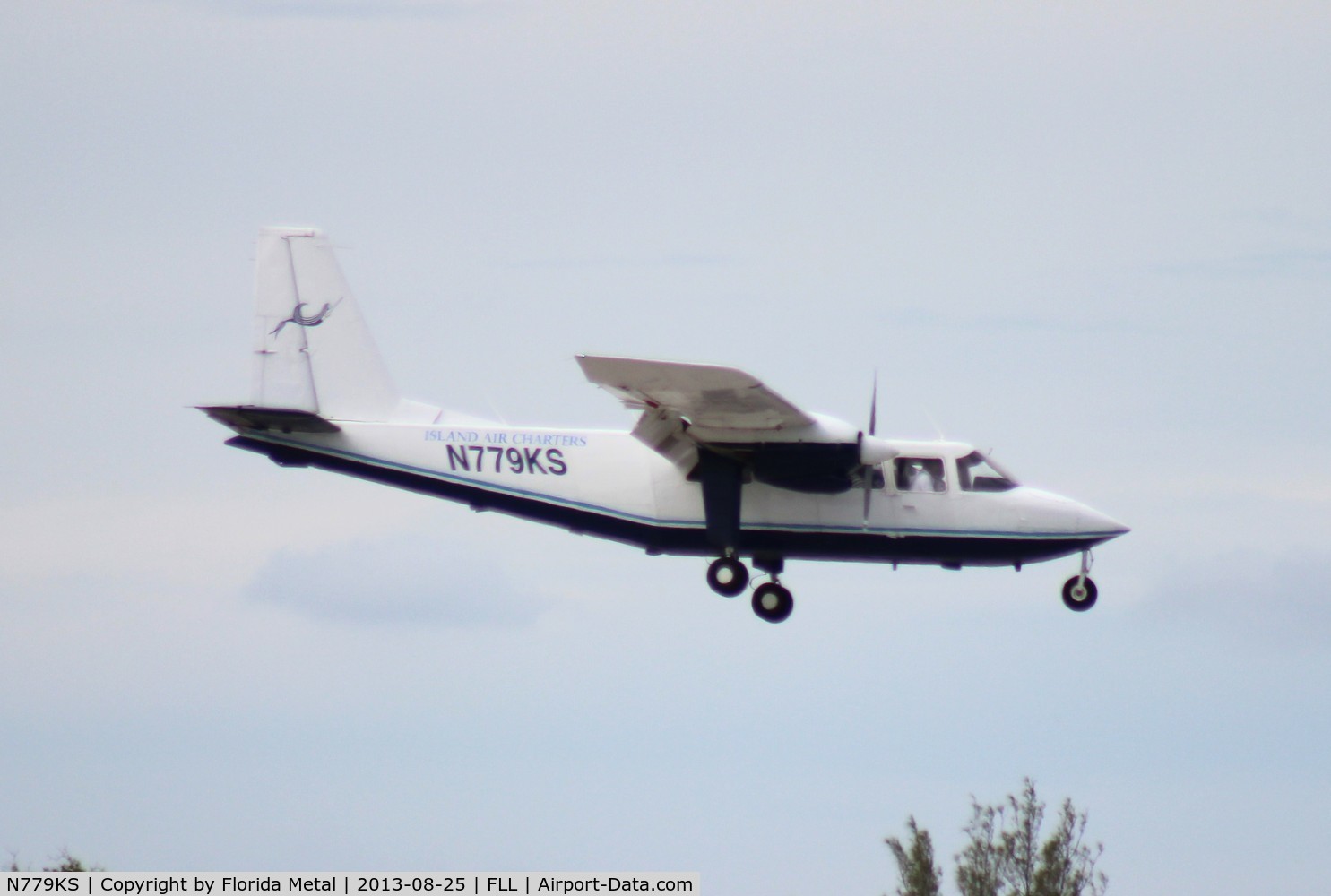 N779KS, 1976 Britten-Norman BN-2A-27 Islander C/N 779, BN-2A-27