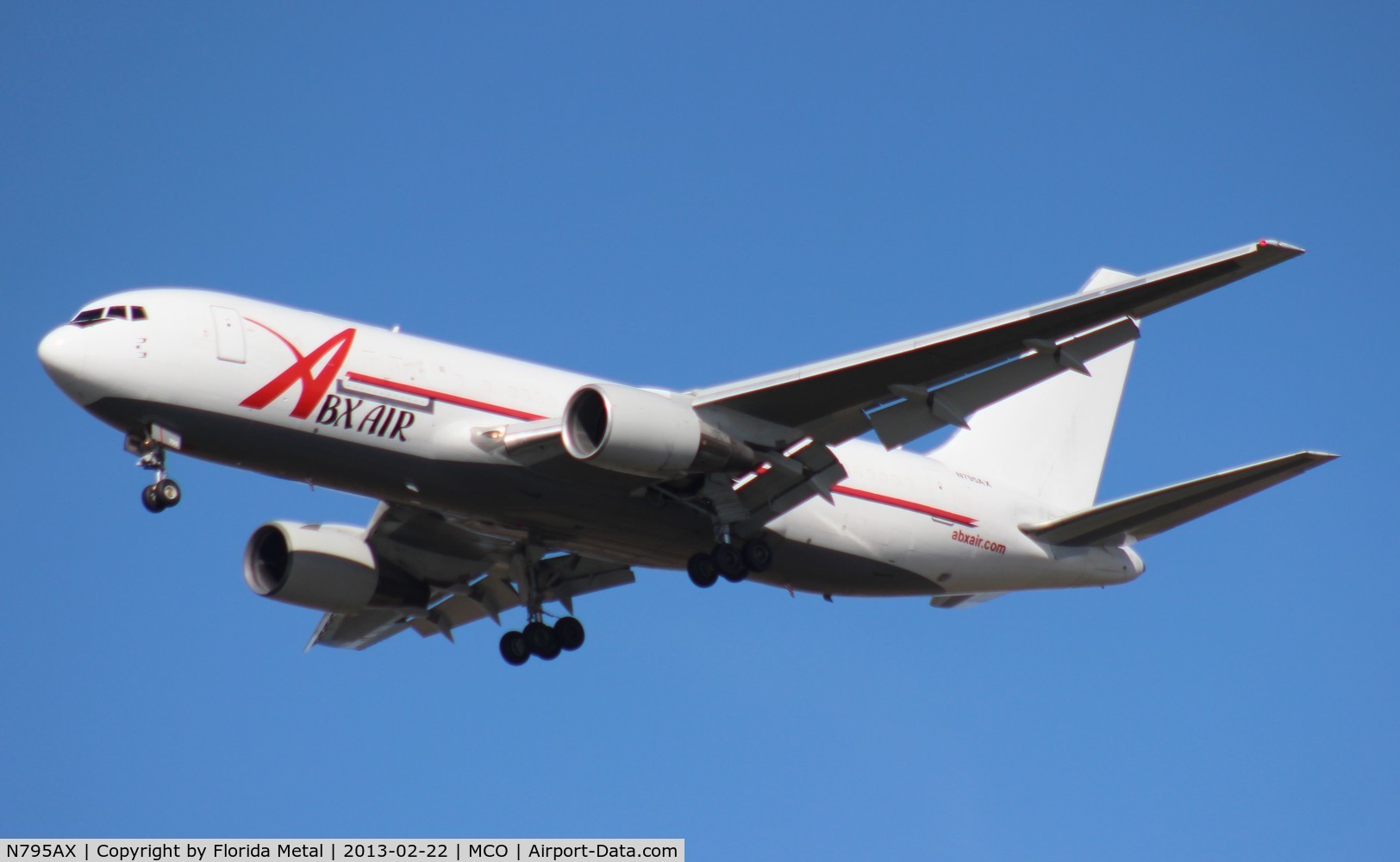 N795AX, 1985 Boeing 767-281 C/N 23145, ABX 767-200