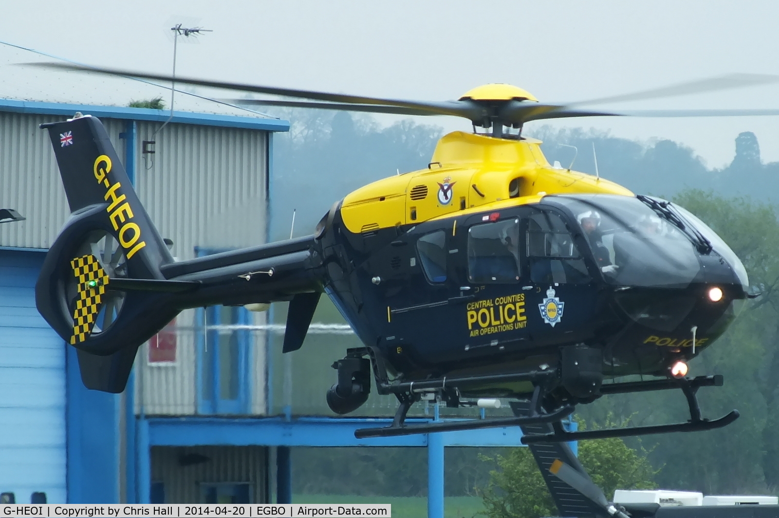 G-HEOI, 2009 Eurocopter EC-135P-2+ C/N 0825, West Mercia and Staffordshire Police