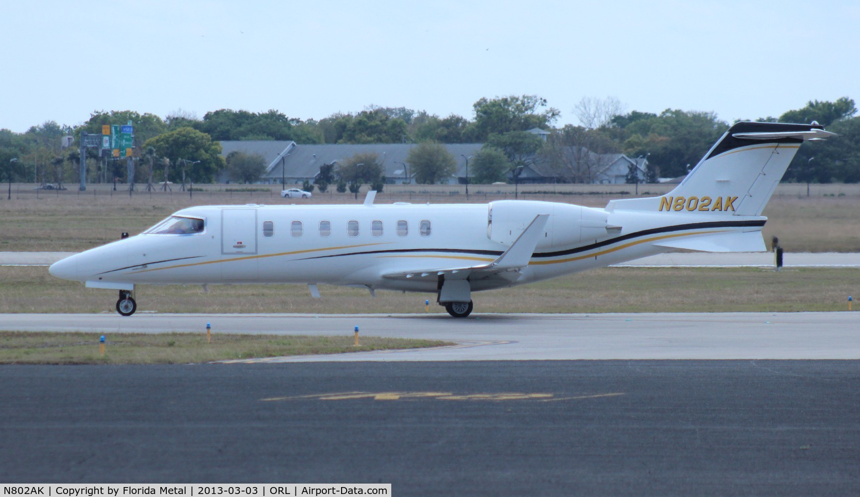 N802AK, 2010 Learjet 45 C/N 2128, Lear 40