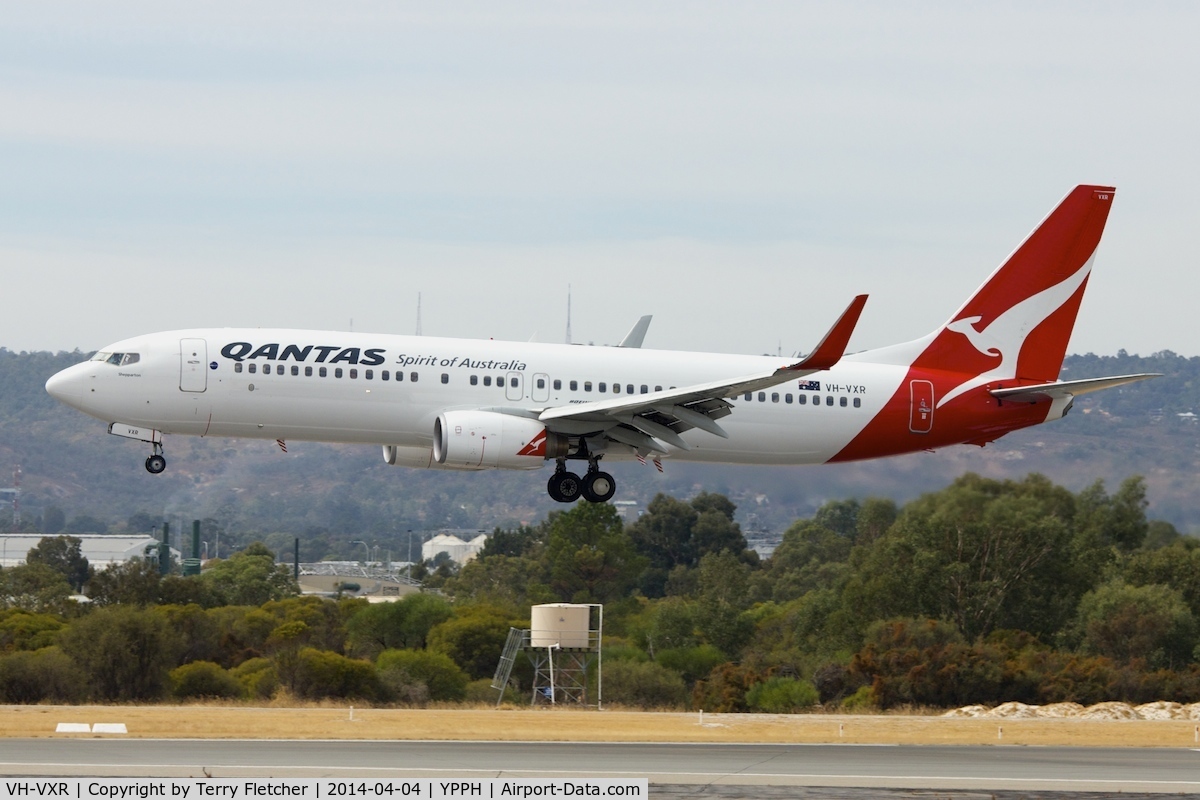 VH-VXR, 2003 Boeing 737-838 C/N 33724, 2003 Boeing 737-838, c/n: 33724 at Perth Int
