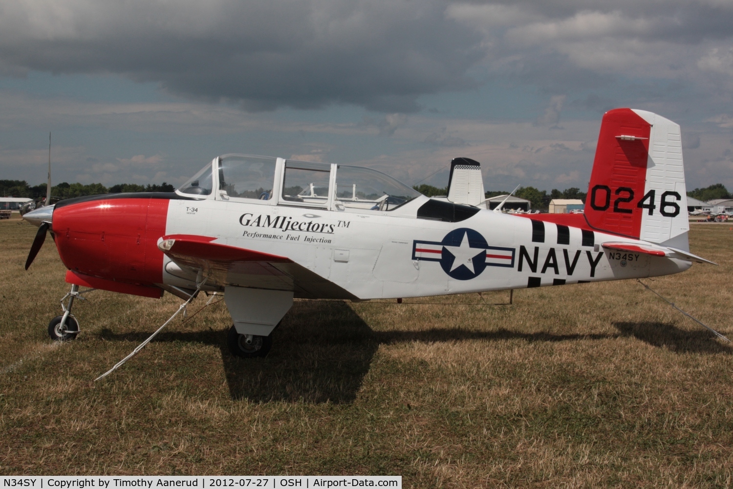 N34SY, 1956 Beech D-45 Mentor C/N BG-246, 1956 Beech D-45, c/n: BG-246