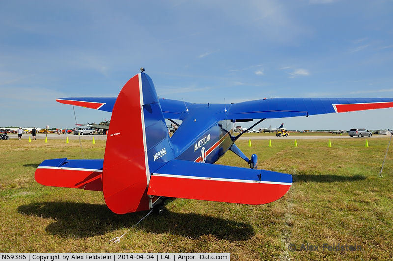 N69386, Stinson V77 Reliant C/N 77-332, Sun-N-Fun 2014