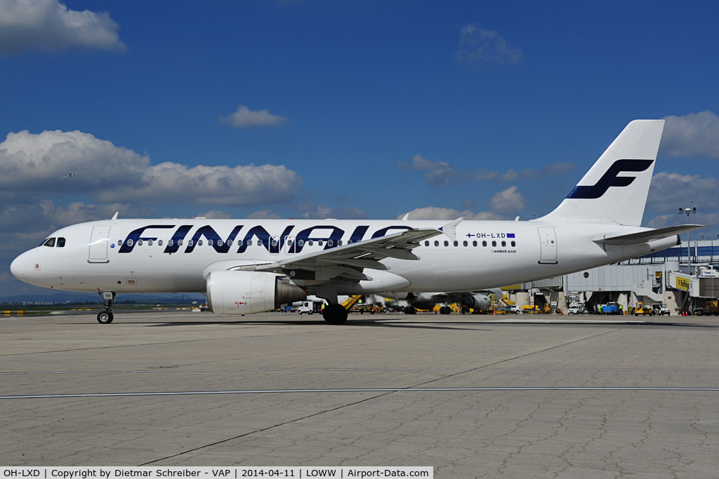 OH-LXD, 2001 Airbus A320-214 C/N 1588, Finnair Airbus 320