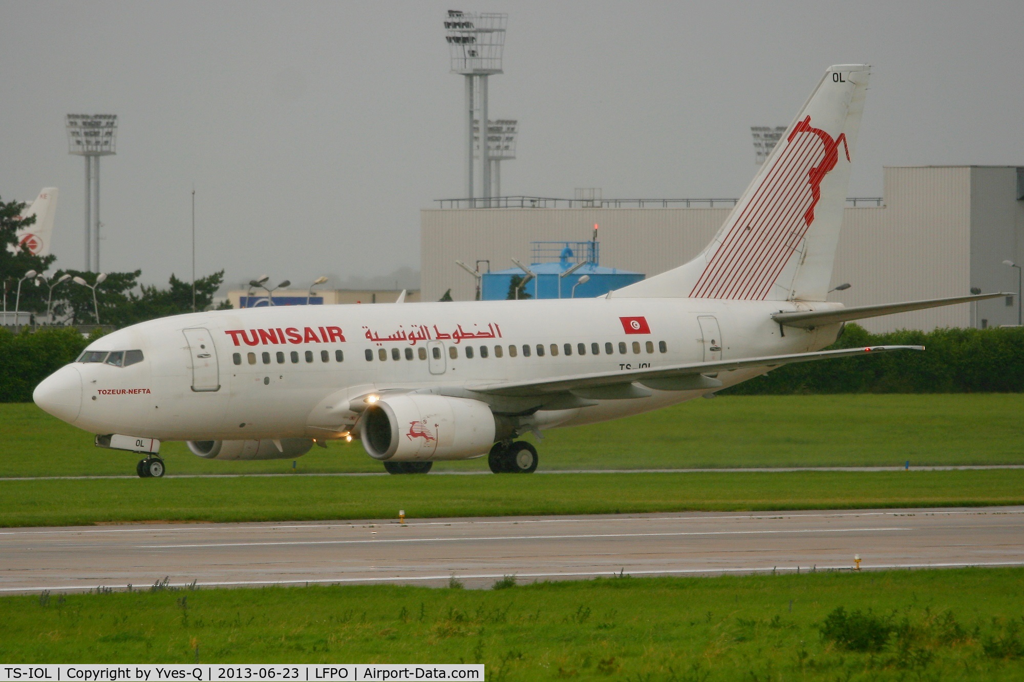 TS-IOL, 1999 Boeing 737-6H3 C/N 29497, Boeing 737-6H3, Taxiing after Landing Rwy 26, Paris-Orly Airport (LFPO-ORY)