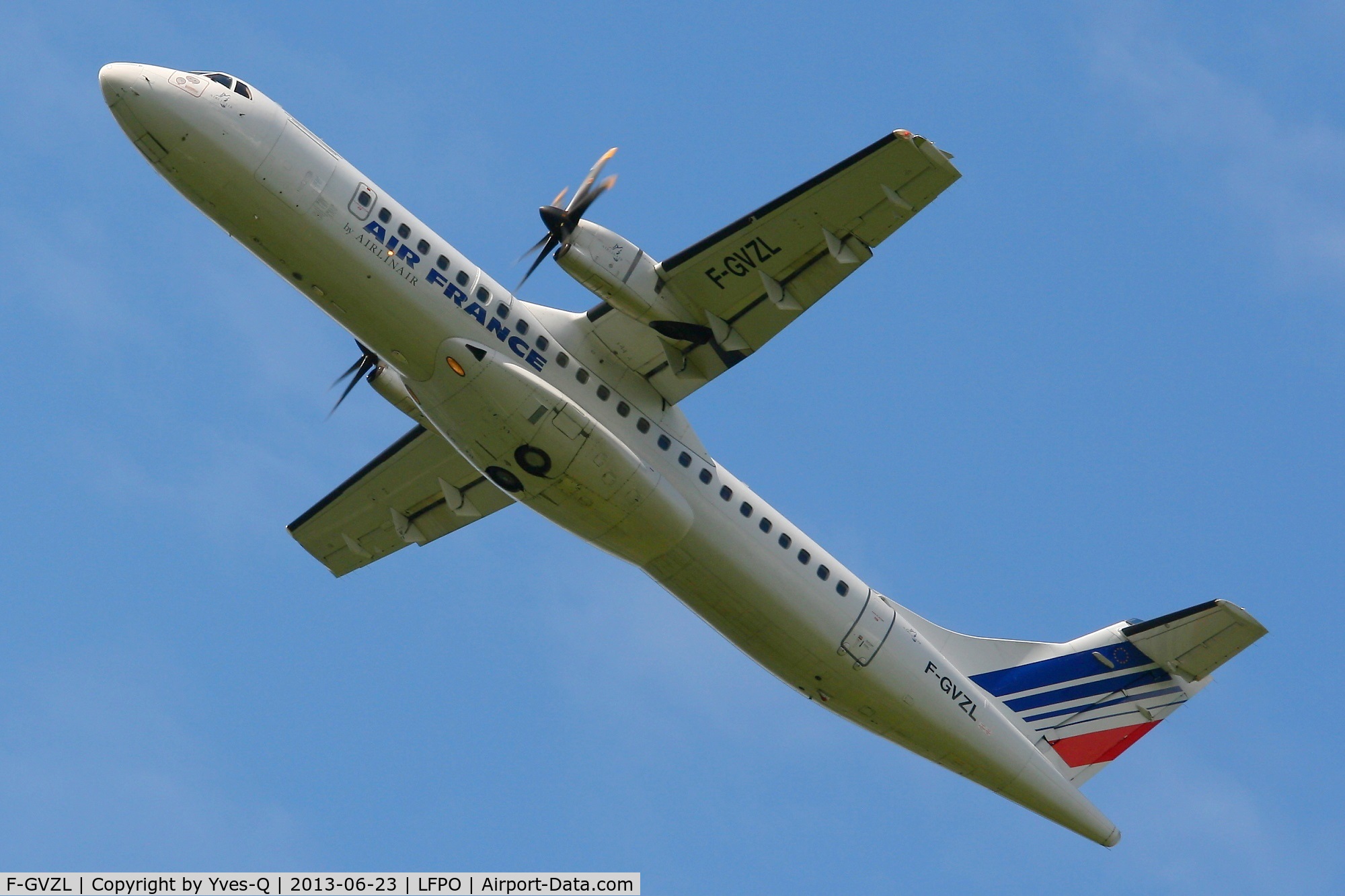 F-GVZL, 1998 ATR 72-212A C/N 553, ATR 72-212A, Take off Rwy 24, Paris-Orly Airport (LFPO-ORY)