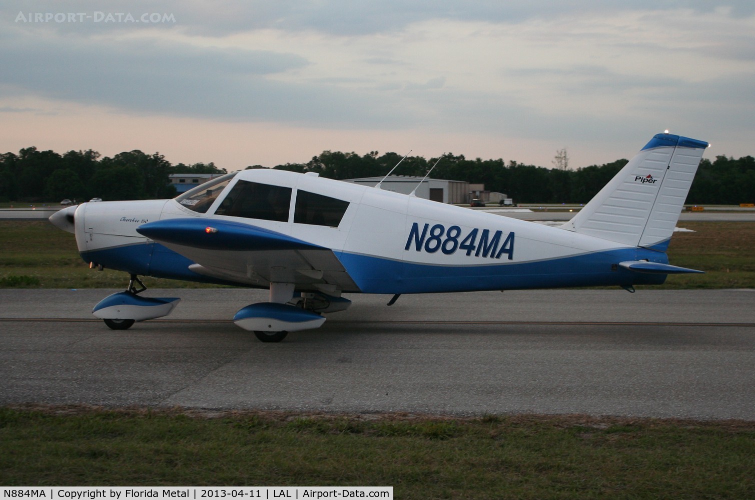 N884MA, 1966 Piper PA-28-140 C/N 28-21437, PA-28-140