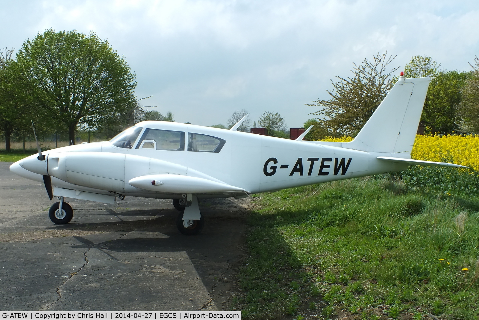 G-ATEW, 1965 Piper PA-30 Twin Comanche Twin Comanche C/N 30-719, Air Northumbria (Woolsington) Ltd