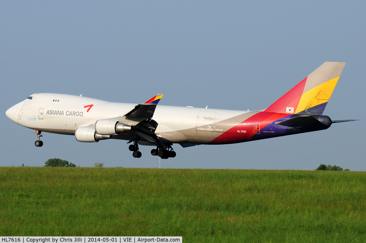 HL7616, 2004 Boeing 747-446F (SCD) C/N 33748, Asiana Airlines Cargo