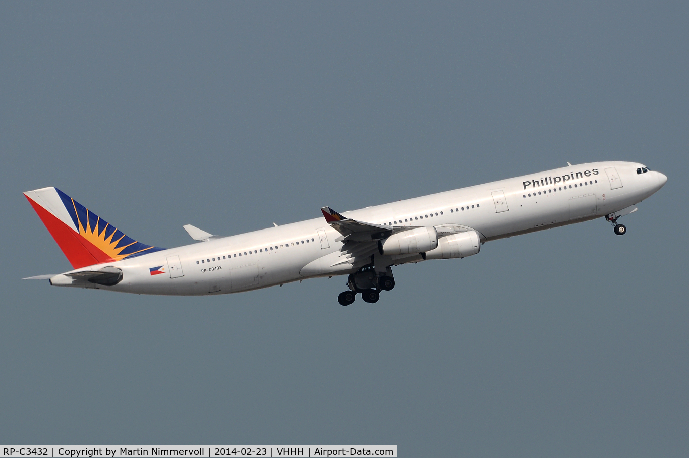RP-C3432, 1997 Airbus A340-313X C/N 187, Philippine Airlines