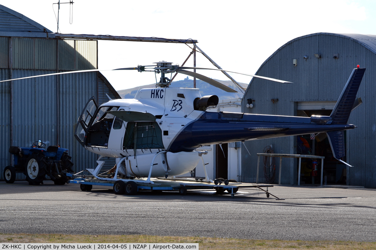 ZK-HKC, Eurocopter AS-350B-3 Ecureuil Ecureuil C/N 3247, At Taupo