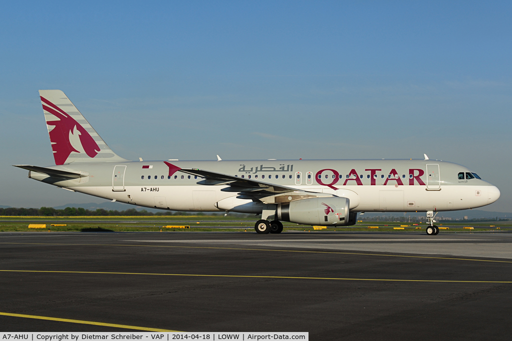 A7-AHU, 2012 Airbus A320-232 C/N 5127, Qatar Airways Airbus 320