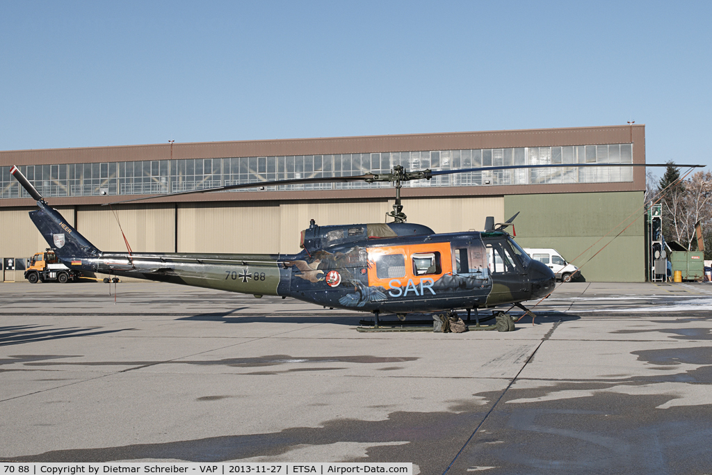 70 88, Bell (Dornier) UH-1D Iroquois (205) C/N 8148, Bell UH1