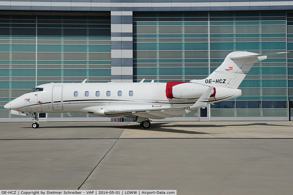OE-HCZ, Bombardier Challenger 300 (BD-100-1A10) C/N 20449, BD100 Challenger 300