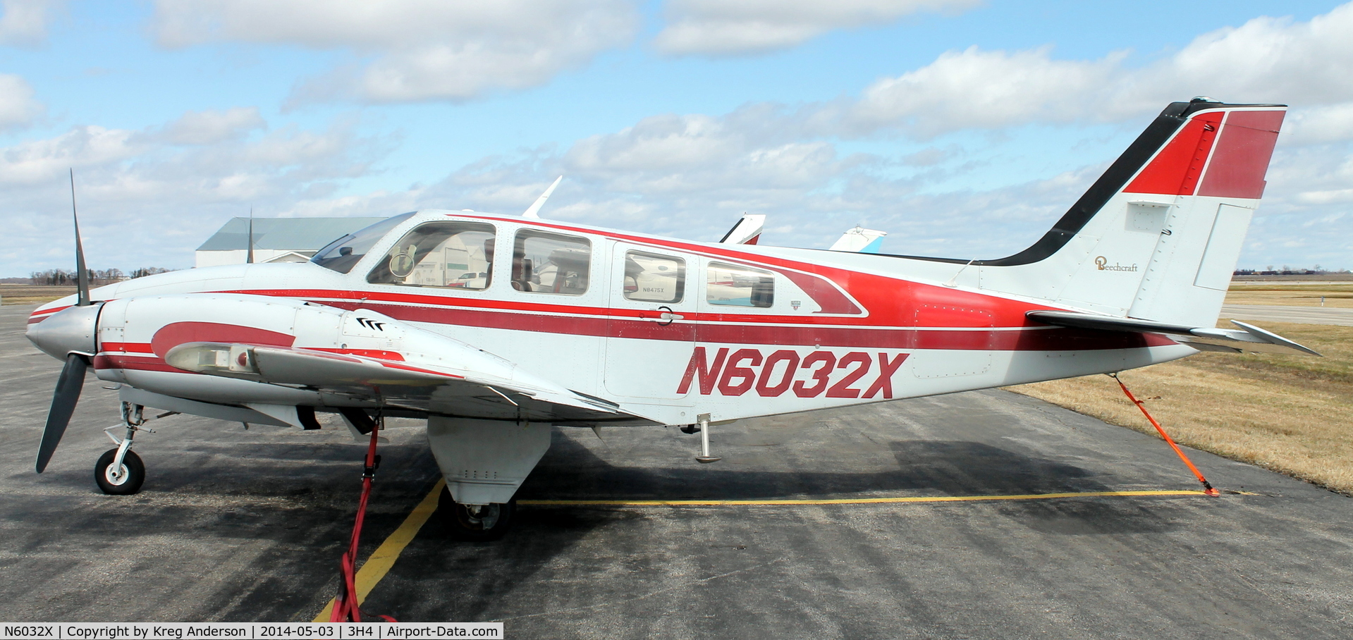 N6032X, 1979 Beech 58P Baron C/N TJ-197, EAA Chapter 1342 Fly-in