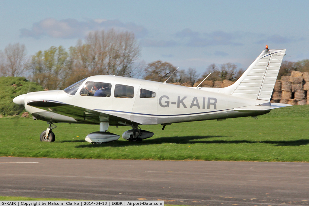 G-KAIR, 1978 Piper PA-28-181 Cherokee Archer II C/N 28-7990176, Piper PA-28-181 Cherokee Archer II at The Real Aeroplane Club's Early Bird Fly-In, Breighton Airfield, April 2014.
