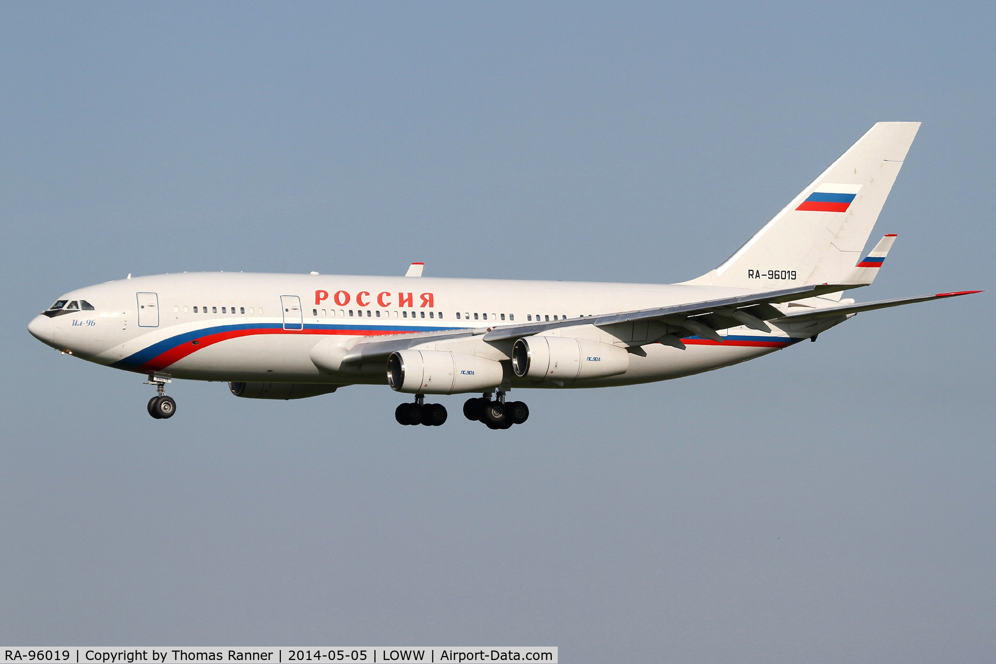 RA-96019, 2009 Ilyushin Il-96-300 C/N 74393202019, Rossiya Il-96