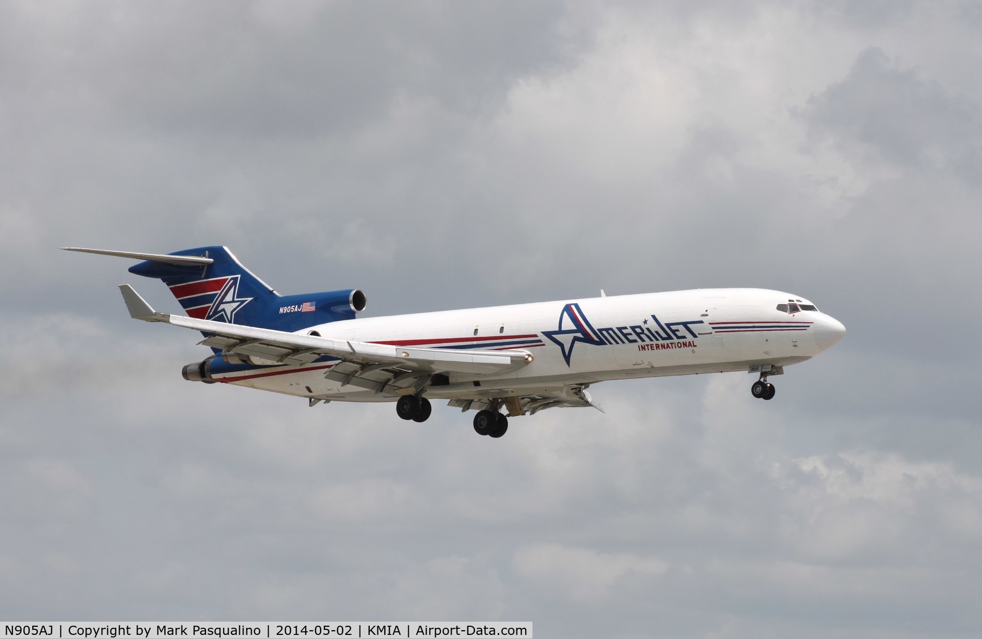 N905AJ, 1980 Boeing 727-231 C/N 21989, Boeing 727-200F