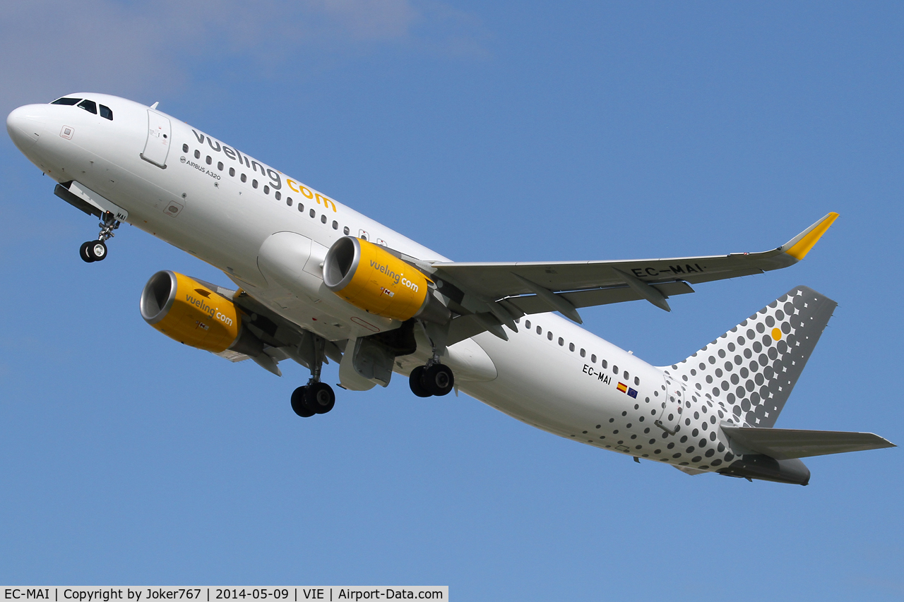 EC-MAI, 2014 Airbus A320-214 C/N 6045, Vueling