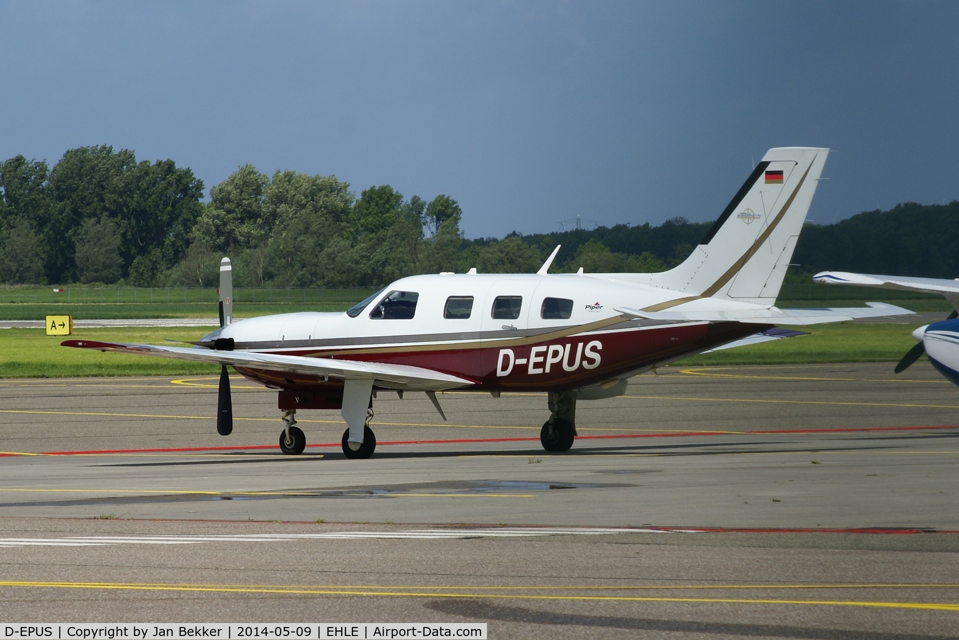 D-EPUS, Piper PA-46-500TP Malibu Meridian C/N 4697079, Airport Lelystad