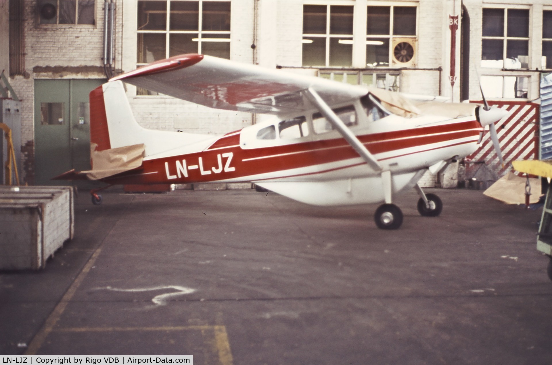 LN-LJZ, Cessna 185E Skywagon C/N 185-01841, Early Seventies.