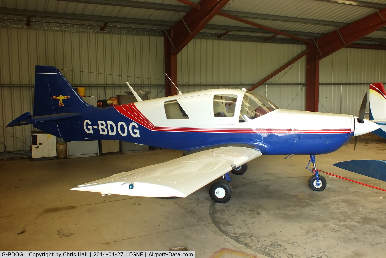 G-BDOG, 1976 Scottish Aviation Bulldog 200 C/N BH200/381, privately owned