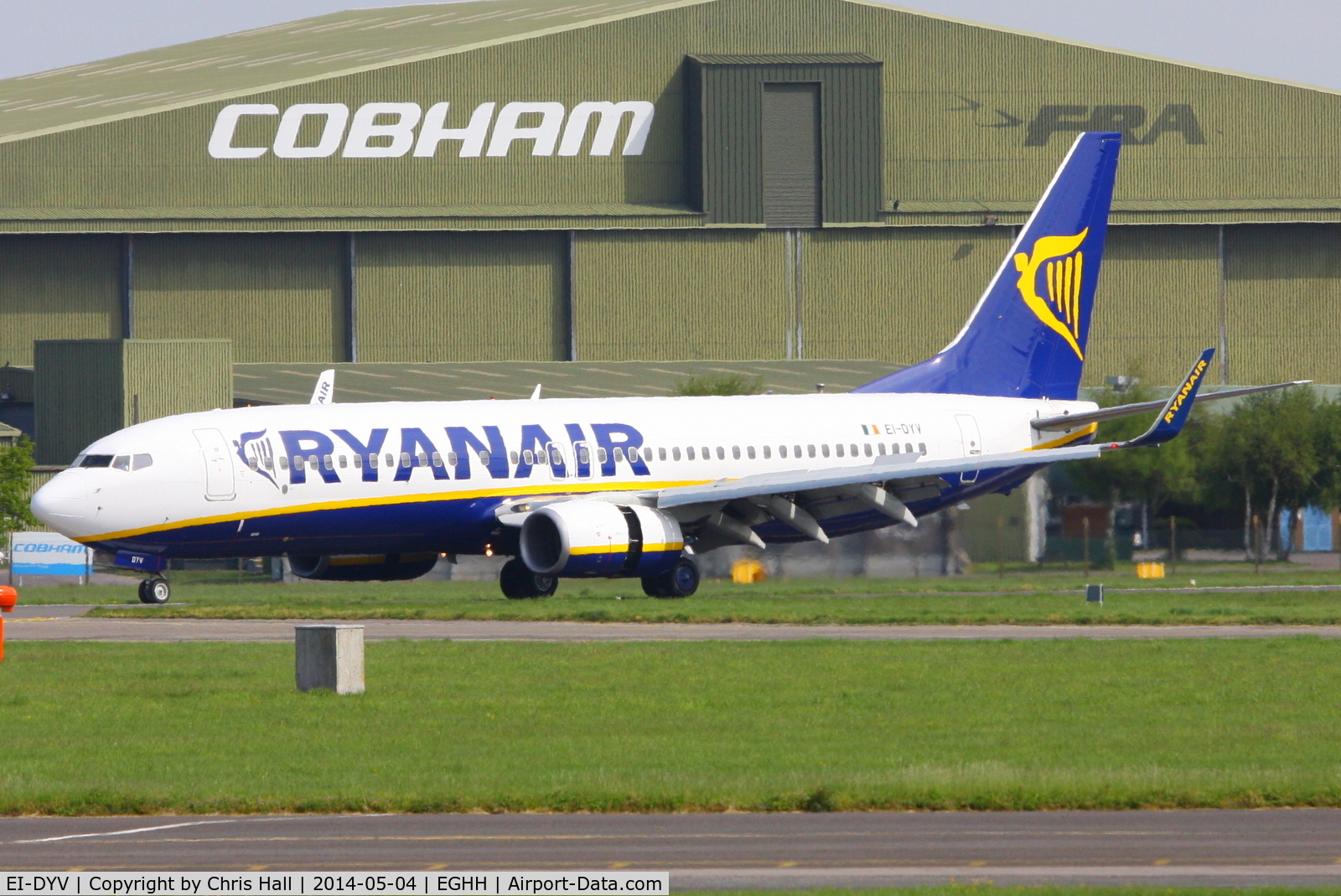 EI-DYV, 2008 Boeing 737-8AS C/N 37512, Ryanair