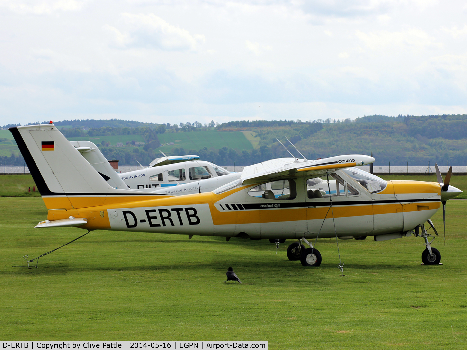 D-ERTB, Cessna 177RG Cardinal C/N 177RG0962, Visiting Dundee Riverside EGPN